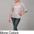 Workshop Andrea Jovine Crochet Dolman Sleeve Top