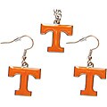Tennessee Volunteers Necklace and Dangle Earring Charm Set