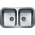 TEKA Stainless Steel 31-inch Under Mount Double Bowl Kitchen Sink