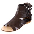 Tash Limited Women's 'Ann' Brown Gladiator Sandals