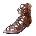 Tash Limited Women's 'Jenna' Brown Gladiator Sandals