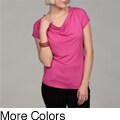 Cable & Gauge Women's Cowl-neck Top