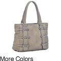 Deyce 'Bonnie' Faux Leather Tote Bag