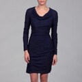 Miss Sixty Women's Sapphire Textured Knit Dress