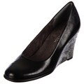 Aerosoles Women's 'Plum Tree' Snake Print Wedge Pumps