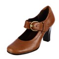 Aerosoles Women's 'Role Wheat' Tan Mary Jane Heels