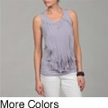 Jaden Women's Pleated Front Tank Top