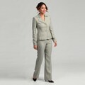 Anne Klein Women's Three-button Pant Suit
