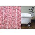 Pink Zebra Shower Curtain