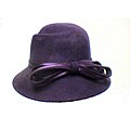 Swan Women's Flower Wool Felt Hat