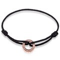 14k Gold Nitez N Daze 1/2ct TDW Black and White Diamond Bracelet (H-I, I1-I2)