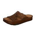 Kalso Earth Women's 'Peony' Almond Leather Sandals
