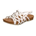Kalso Earth Women's 'Elegant' White Leather Sandals