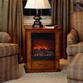 The Barrington 'Real Flame' Electric Fireplace