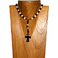 Tagua Rosary Necklace (Colombia)
