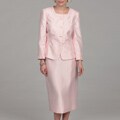 Emily Women's 4-button Jacket Skirt Suit