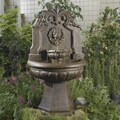Big Copper Lion Head Water Fountain