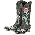 Lane Boots Women's 'Ashlee' Brown Leather Cowboy Boots