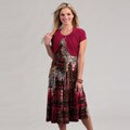 Julian Taylor Women's Raspberry 2-piece Dress