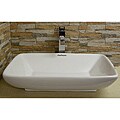 Vitreous China White Vessel Sink