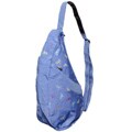 Ameribag Electric Blue Dragon Fly Back Sling Bag