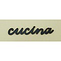 'Cucina' Wood Word Wall Art