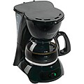 Continental Electric 4-Cup Black Coffee Maker