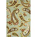 Hand-hooked Rug (2' x 3')