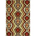 Hand-hooked Rug (3' 6 x 5' 6)