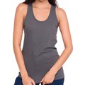 American Apparel Women's Grey Fine Jersey Tank (Size XXS)