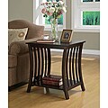 Cappuccino Wood Accent Table