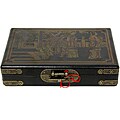 Black Lacquer Domino Set and Box (China)