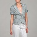 Katherine New York Women's Silver Stitch Detail Jacket