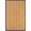 Natural Fiber Cocoa Rectangle Rug (8' x 10')