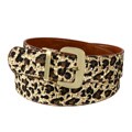 Steve Madden Women's Leopard Belt