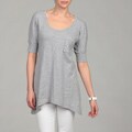 Calvin Klein Performance Women's Embellished Sharkbite Tee