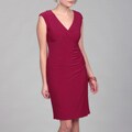 Jessica Howard Women's Rose Ruched Dress