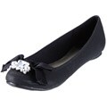 Fergalicious Women's 'Twinkle' Black Flats