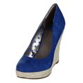 Fergie Women's 'Ultimate' Blue Wedge Pumps