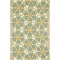 Hand Hooked Sand Area Rug (5'x7' 6)