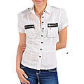 Stanzino Women's Casual White Top