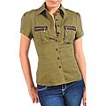 Stanzino Women's Casual Olive Top