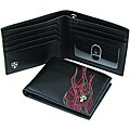 Zeyner Men's 'Pyro Maniac' Leather Bi-Fold Wallet