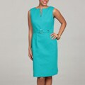 Tahari Women's Pique Sheath Dress