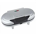 Cook's Essentials Silver Double Non-Stick Electric Pancake Maker (Refurbished)