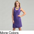 Spense Women's Knot Embellished Neck Dress