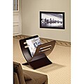Modern Cappuccino Magazine Rack Holder