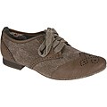 Elegant Women's 'Perdy-1' Contrast Oxford Loafers