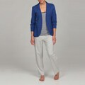 Nautica Women's Three-piece Pant/ Cami/ Sweater Lounge Set