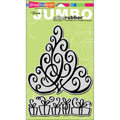 Stampendous 'Jumbo Tree Gifts' Cling Rubber Stamp